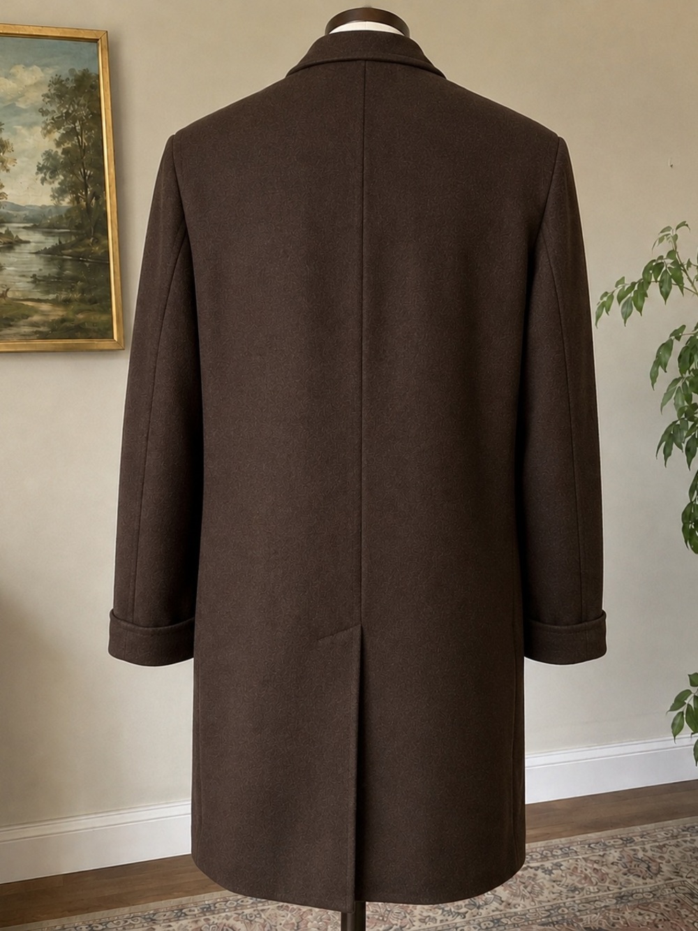 DHALISHAN RARE Authentic 1960’s Vintage Collectible 100% Cashmere Coat, Large - Picture 6 of 7